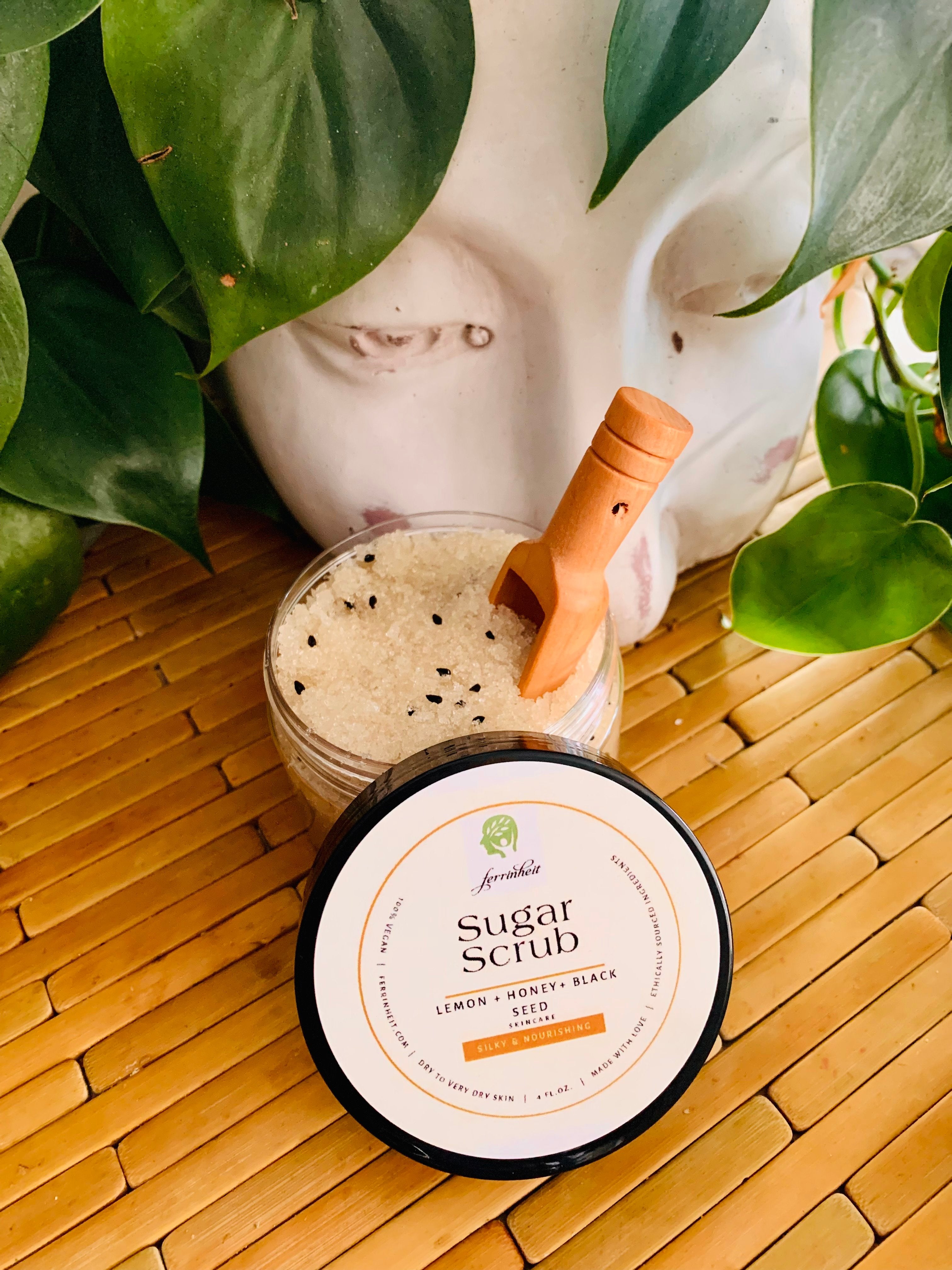 Black Seed Lemon Honey Sugar Scrub